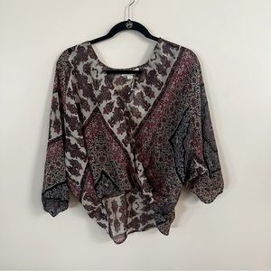 Love Stitch Bohemian Blouse Size Small